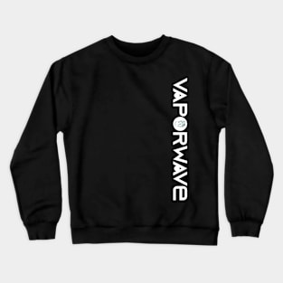 Vaporwave White Crewneck Sweatshirt